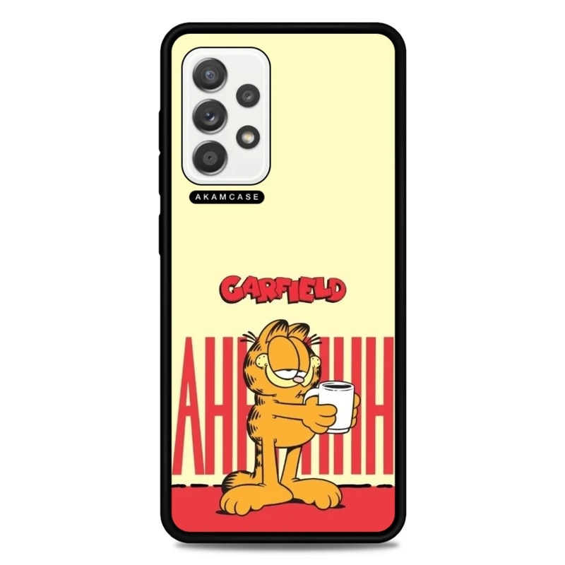 کاور آکام مدل AMC-WSGA52-GARFIELD12 مناسب برای گوشی موبایل سامسونگ Galaxy A52