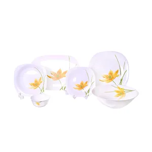 سرویس غذاخوری 26 پارچه لومینارک مدل Carine Bouton Dor