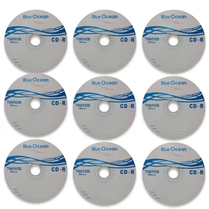 سی دی خام مدل blue ocean مجموعه 9 عددی