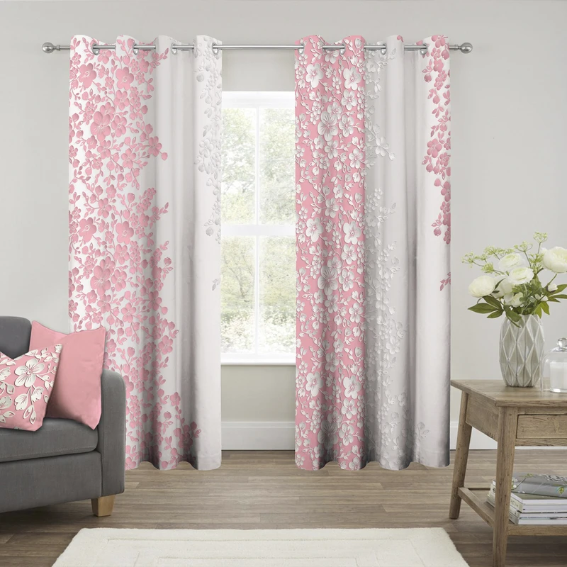 پرده دکوپیک کد 291 سایز 300x140سانتی متر