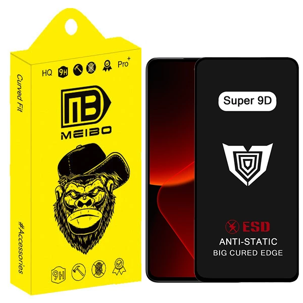 محافظ صفحه نمایش میبو مدل Super 9D Pro مناسب برای گوشی موبایل شیائومی Mi 13T / Redmi Note 14 5G / K50 Pro