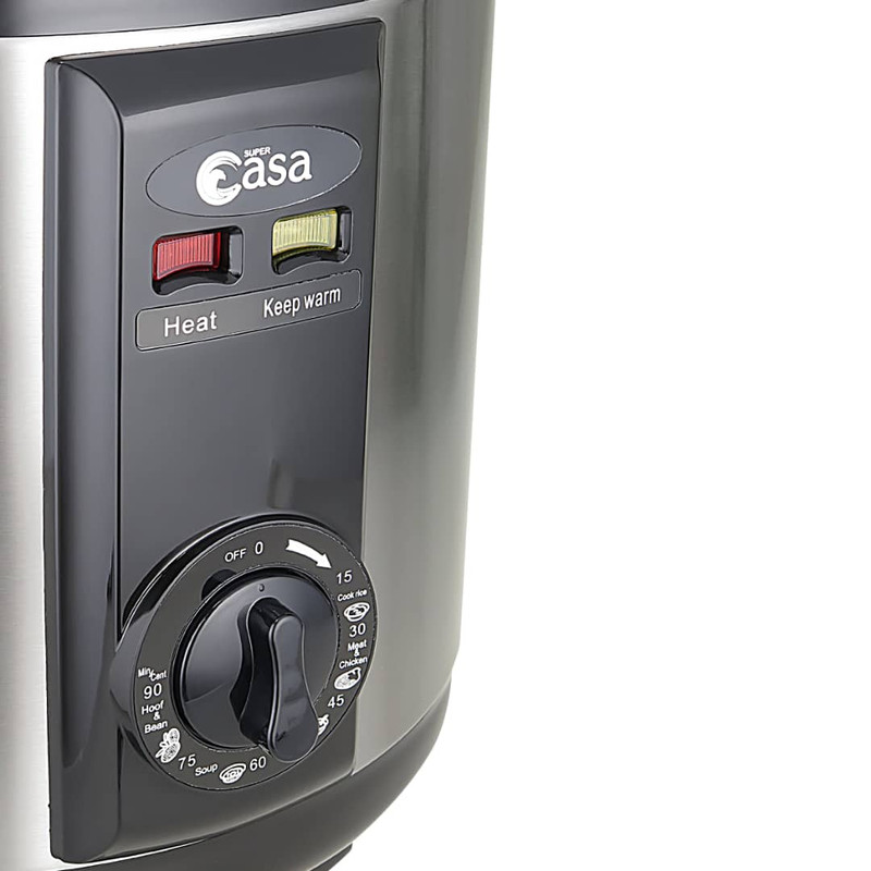 زودپز برقی سوپر کاسا مدل CA-108 گنجایش 8 لیتر