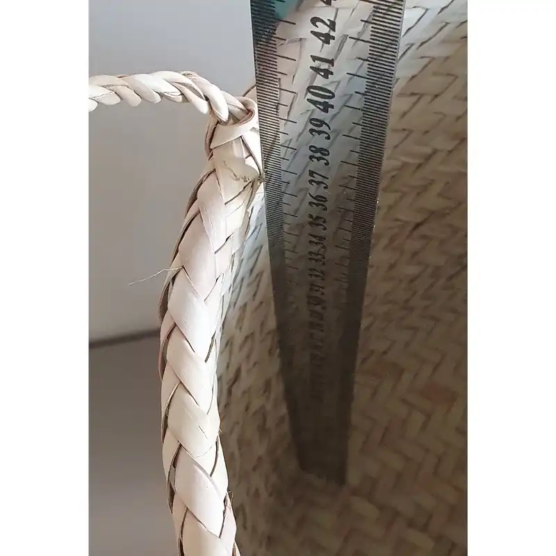 سبد حصیری مدل خمره ای کد 40cm