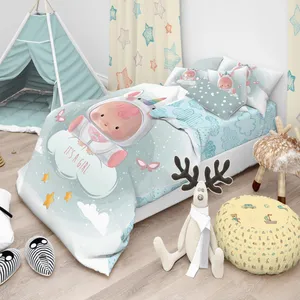 سرویس خواب 8 تکه نوزادی مدل it's a girl