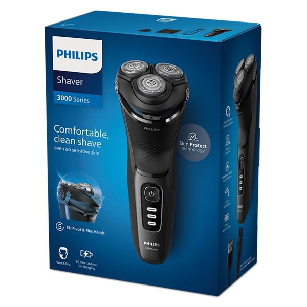 ماشین اصلاح موی صورت شارژی فیلیپس مدل S3244 -  - 5