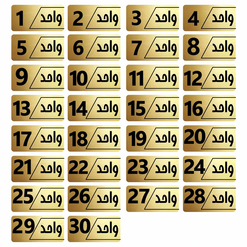 تابلو راهنما مدل نویان مجموعه 30 عددی