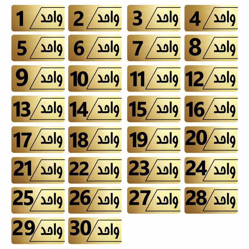 تابلو راهنما مدل نویان مجموعه 30 عددی