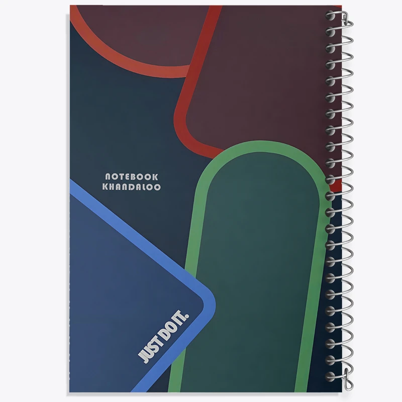 دفتر مشق 100 برگ خندالو طرح نایک (Nike) کد N4760