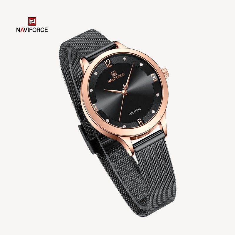 ساعت مچی عقربه ای زنانه نیوی فورس مدل F5023RGB