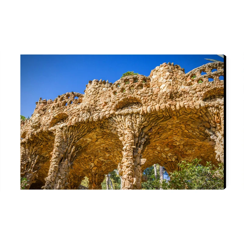 تابلو شاسی عرش طرح گردشگری اسپانیا مدل پارک گوئل کد As6396