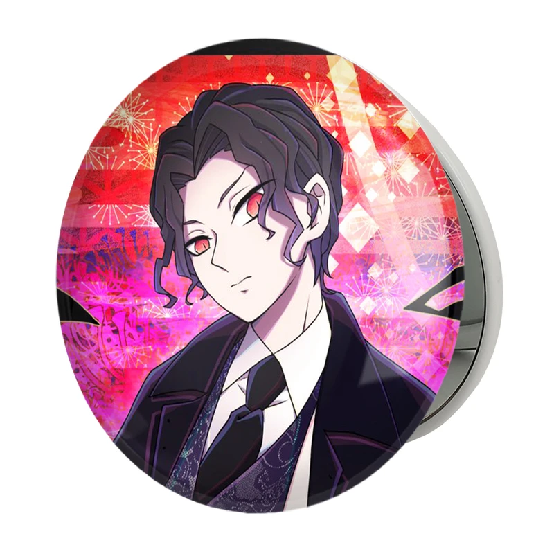 آینه جیبی خندالو طرح کیبوتسوجی موزان انیمه شیطان کش مدل تاشو کد 13253 