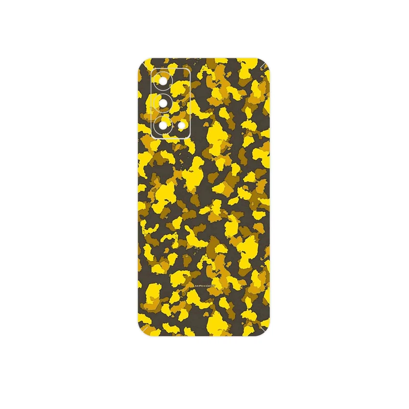 برچسب پوششی ماهوت مدل Yellow Infantry Army مناسب برای گوشی موبایل ریلمی GT Master