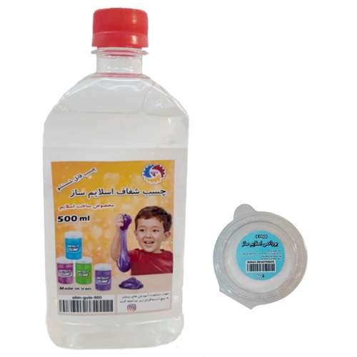 چسب ساخت ژل بازی کد p500 به همراه پودر بوراکس
