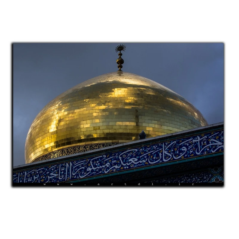 تابلو شاسی بکلیت طرح حرم مطهر مدل SH-8334