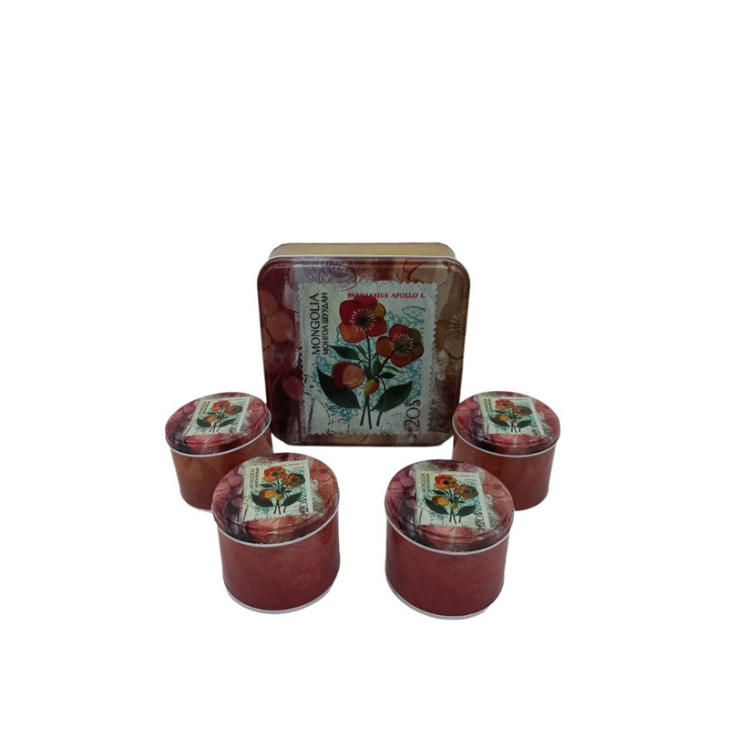 جعبه هدیه طرح گل مجموعه 5 عددی