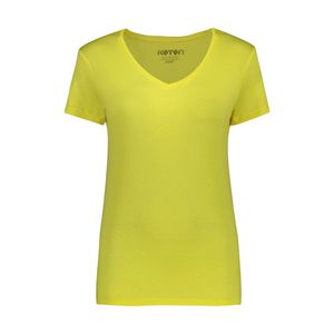 نقد و بررسی تی شرت زنانه کوتون مدل 0YAK13640OK-Yellow توسط خریداران