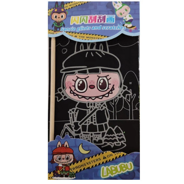 بازی آموزشی رنگ آمیزی مدل لابوبو کد 101