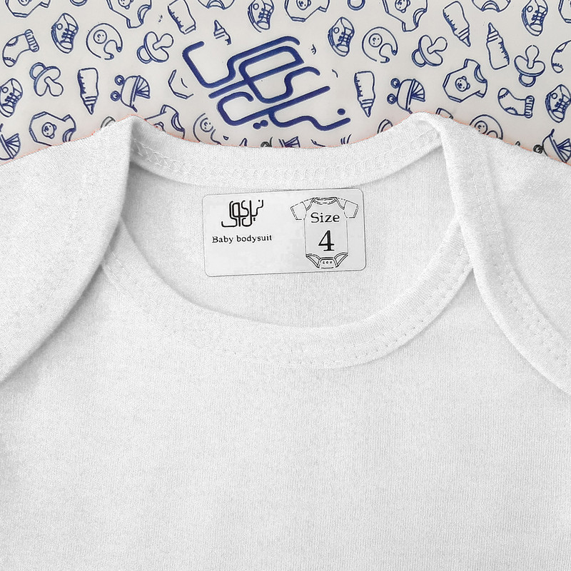 بادی نوزادی نیل کوک مدل Teddy White Collection مجموعه 5 عددی