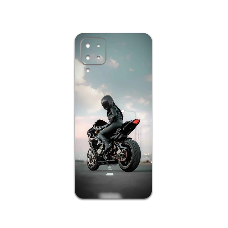 برچسب پوششی ماهوت مدل Motorcycling مناسب برای گوشی موبایل سامسونگ Galaxy F12