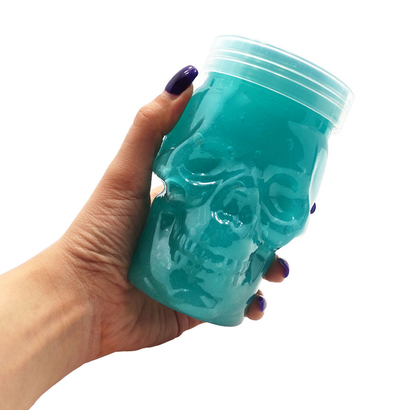 ژل بازی واتر اسلایم تپلی مدل شب تاب اسکلتی