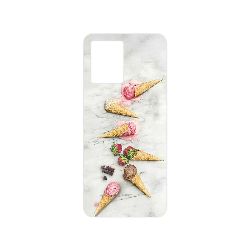 برچسب پوششی ماهوت مدل Funnel_ice_cream مناسب برای گوشی موبایل اپو Reno 8 4G