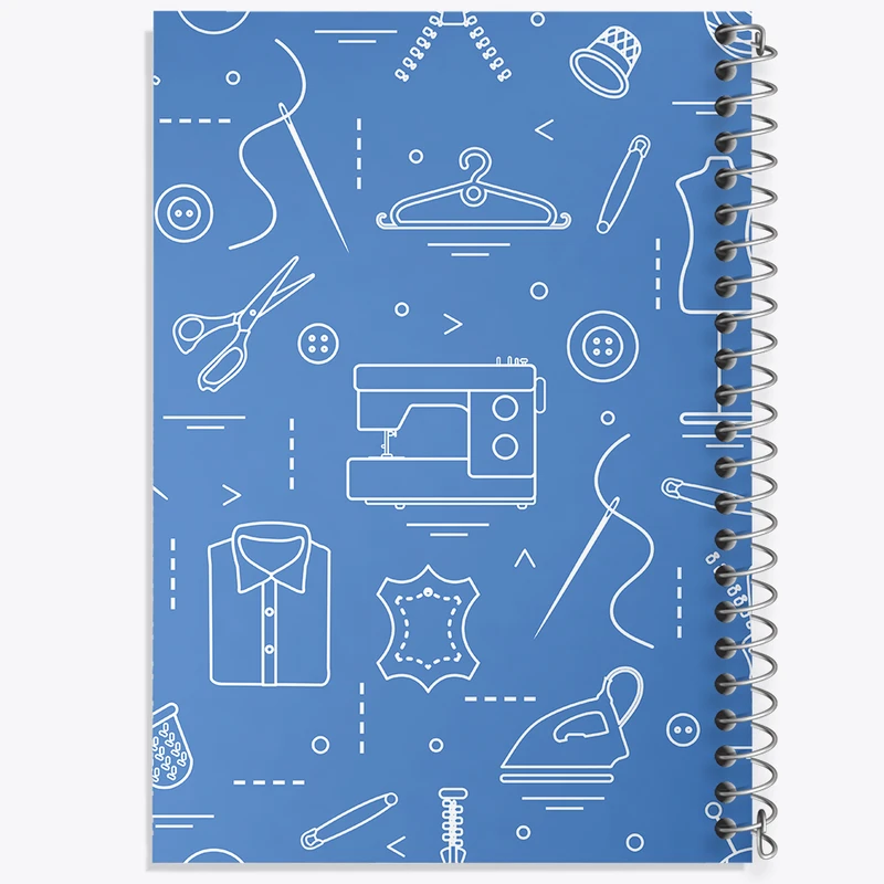 دفتر لیست خرید 50 برگ خندالو طرح خیاطی کد N505