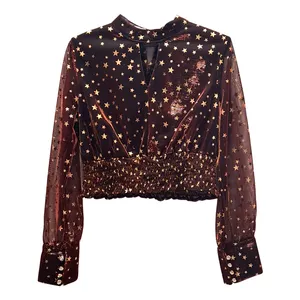 بلوز زنانه مدل کوتاه کد 14