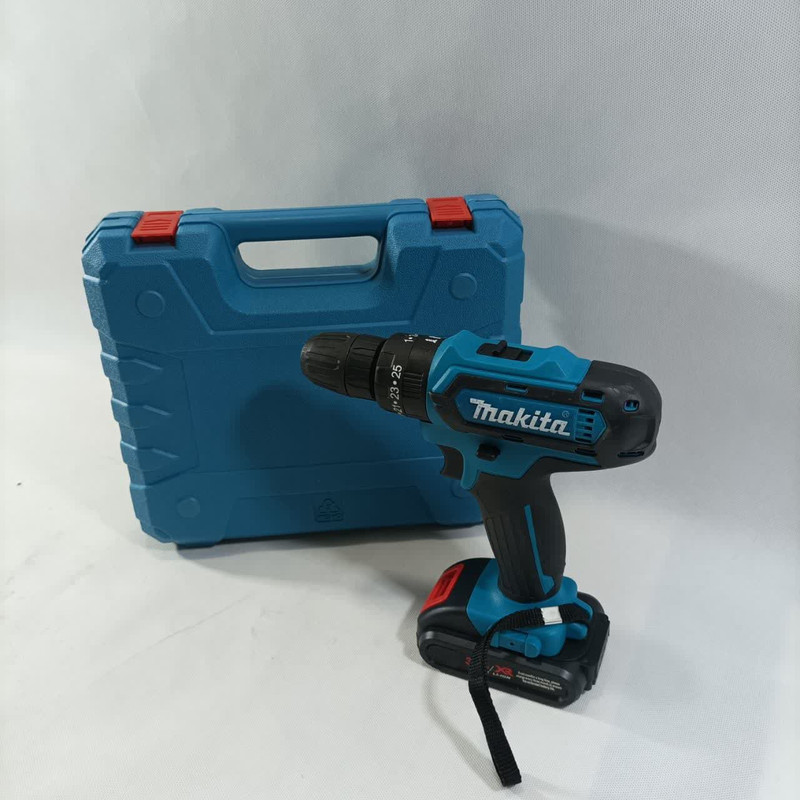 دریل چکشی ماکیتا مدل brushless مجموعه 27 عددی دریل چکشی ماکیتا مدل brushless مجموعه 27 عددی