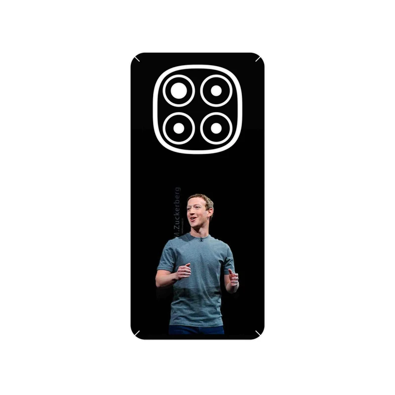 برچسب پوششی ماهوت مدل Mark_Zuckerberg مناسب برای گوشی موبایل شیائومی Redmi Note 14 Pro 5G