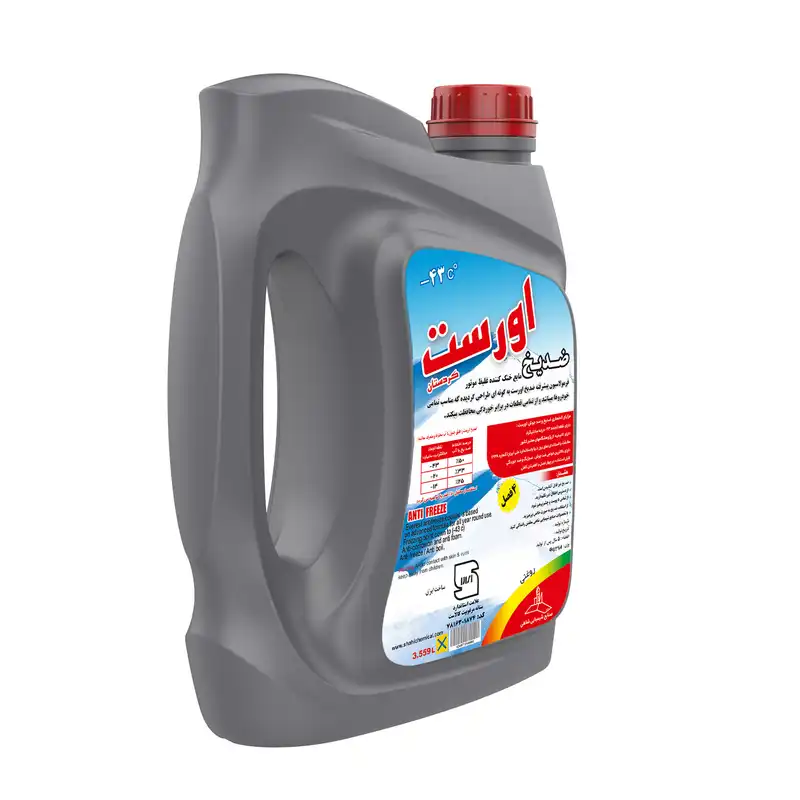 ضدیخ خودرو اورست کد 01 حجم 3.55 لیتر