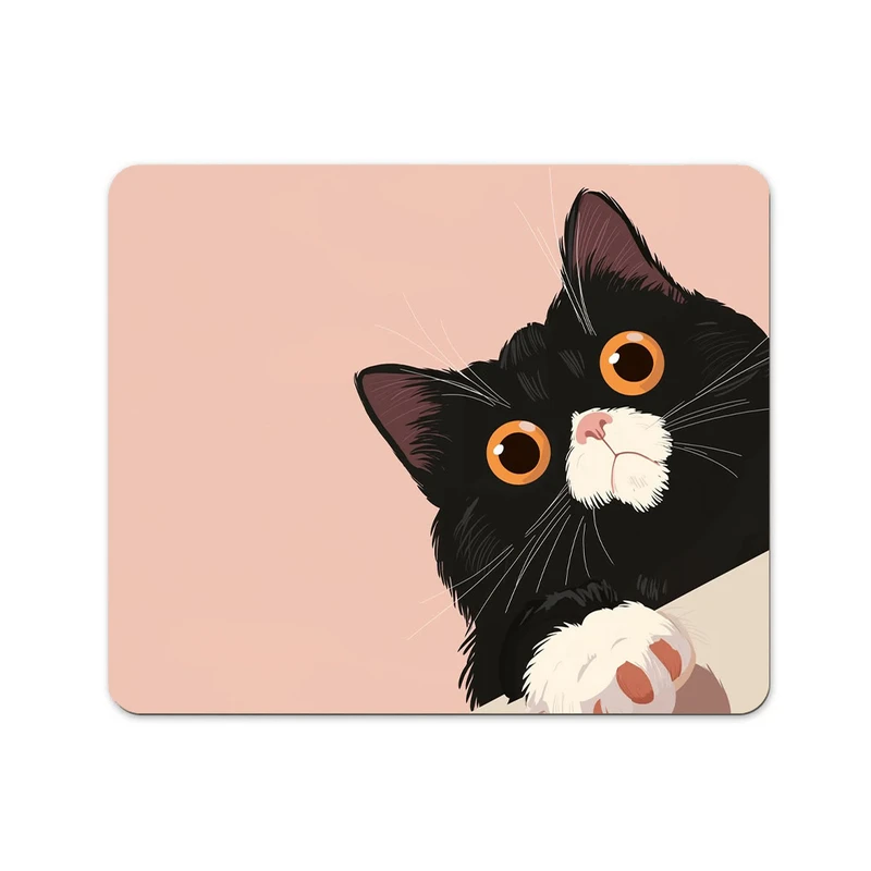 ماوس پد پاد آفرین مدل گربه کیوت ناز کد 388 سایز 24*19 سانتی متر