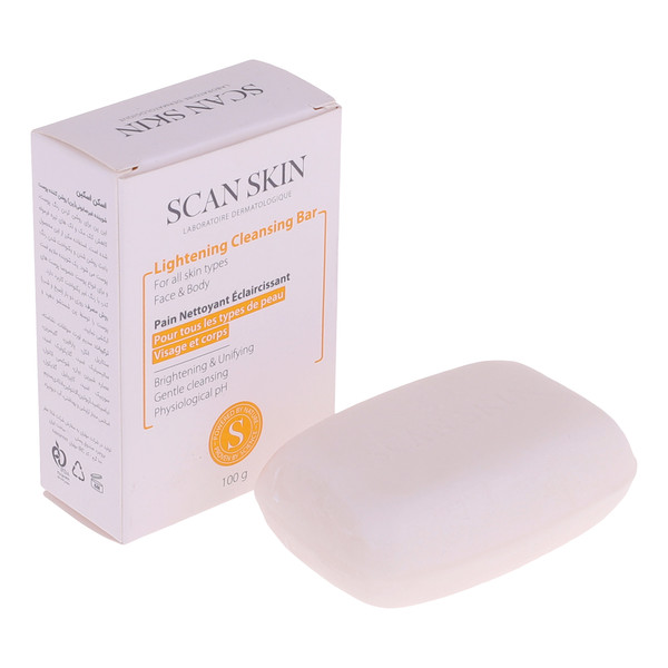 پن شستشو صورت و بدن اسکن اسکین مدل روشن کننده وزن 100 گرم