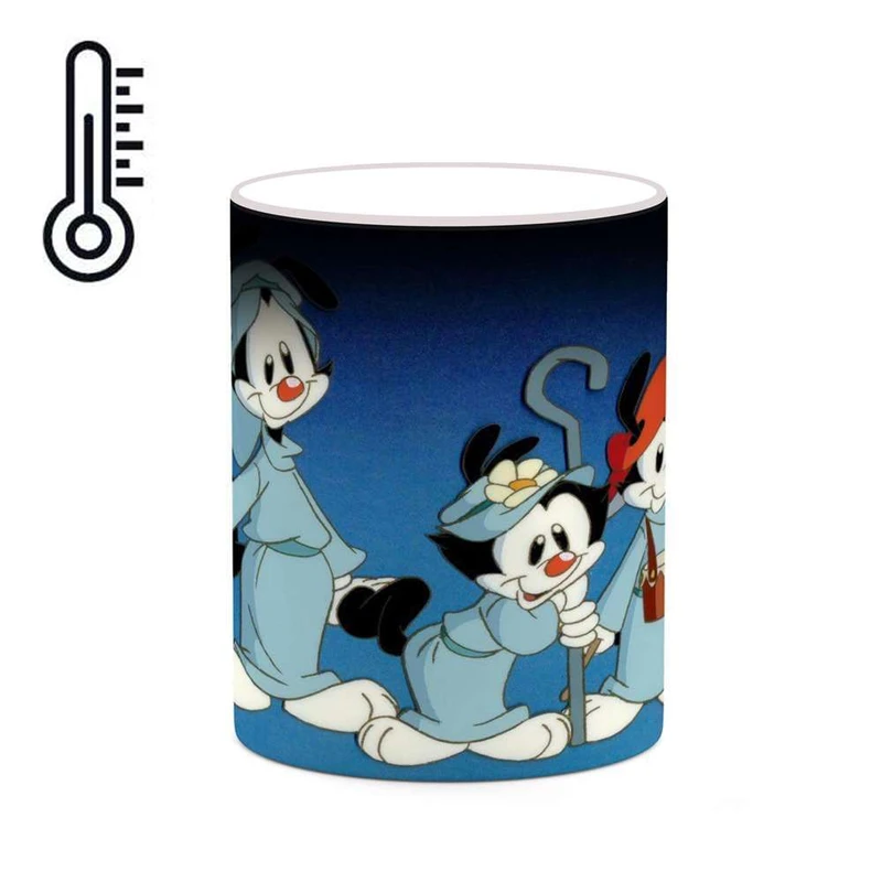 ماگ حرارتی کاکتی مدل کارتون Animaniacs کد mgh22134