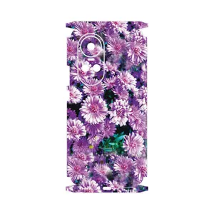 MAHOOT Purple_Flower-FullSkin Cover Sticker for Oppo Reno 10 5G
