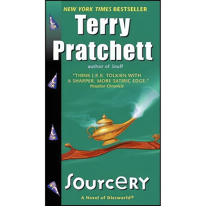 کتاب Sourcery اثر Terry Pratchett انتشارات Harper