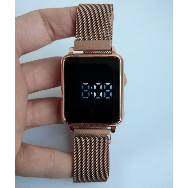 ساعت مچی دیجیتال پسرانه مدل LED کد 124