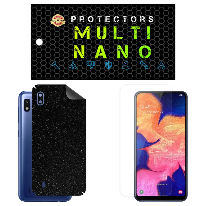 محافظ صفحه نمایش مولتی نانو مدل X-SFG مناسب برای گوشی موبایل سامسونگ Galaxy A10 به همراه برچسب پوششی