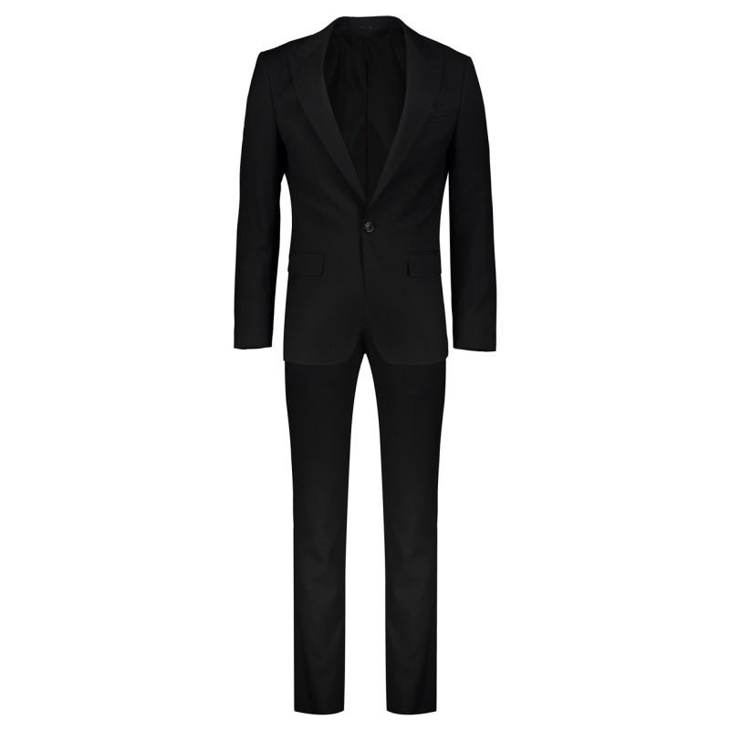 کت و شلوار مردانه مدل فاستونی تک دکمه رسمی