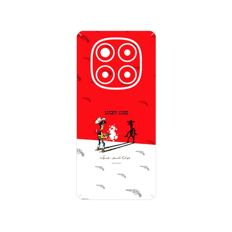 برچسب پوششی ماهوت مدل Lucky Luke مناسب برای گوشی موبایل شیائومی Redmi Note 14 Pro 4G