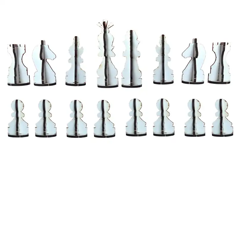 مهره شطرنج کد 16x2 مجموعه 32 عددی