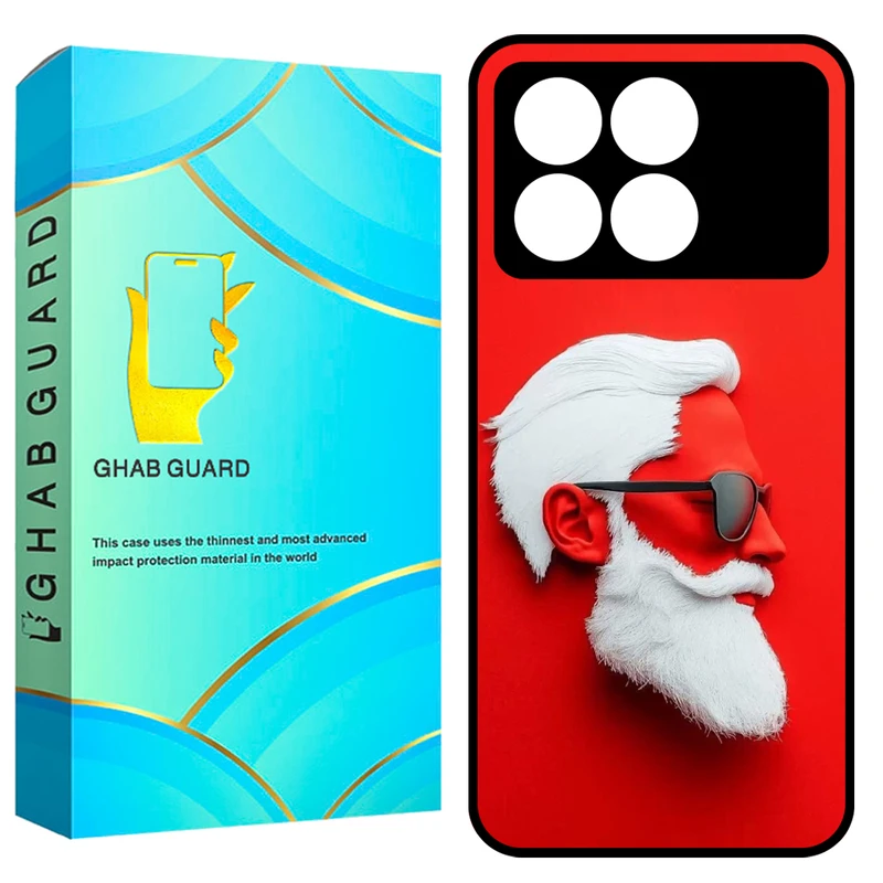 کاور قاب گارد طرح چهره مدل GCHPK70P مناسب برای گوشی موبایل شیائومی Redmi K70 Pro 5G / Poco X6 Pro