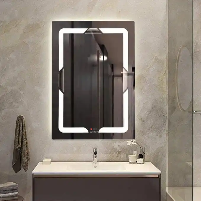 آینه سرویس بهداشتی تارا دکور مدل حرکتی کد ic154