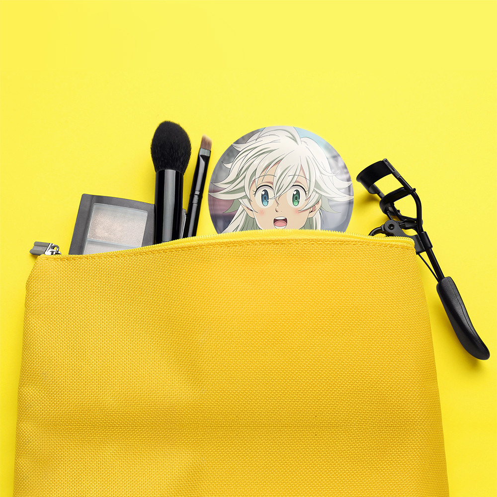 آینه جیبی خندالو مدل الیزابت انیمه هفت گناه کبیره  کد 17579