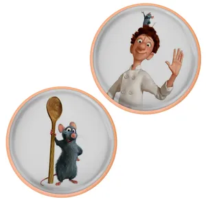 تراش مدل مخزن دار طرح انیمیشن راتاتویی موش سرآشپز کد S13092-084 بسته دو عددی