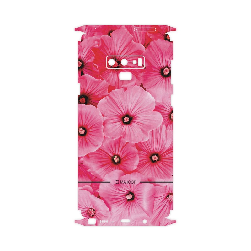 برچسب پوششی 360درجه ماهوت مدل Pink-Flower مناسب برای گوشی موبایل سامسونگ Galaxy Note9