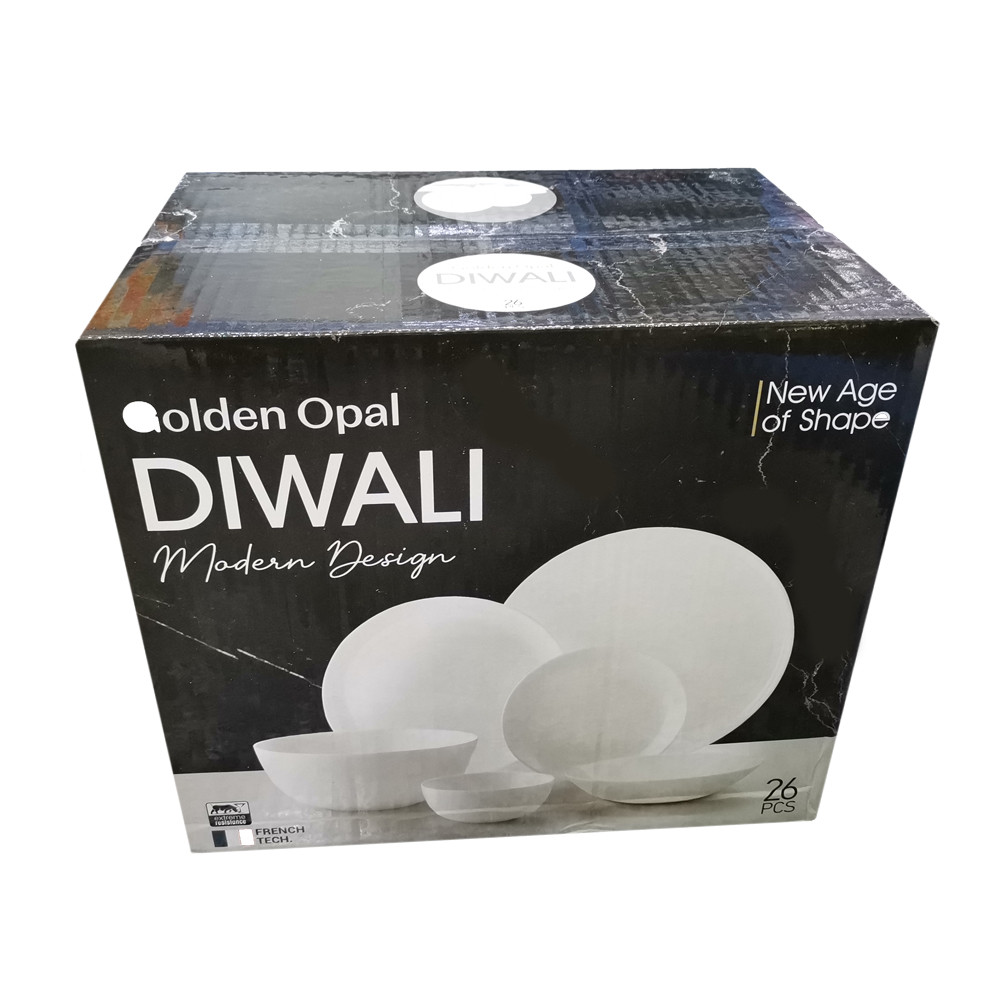 سرویس غذا خوری 26 پارچه گلدن اوپال مدل شقایق