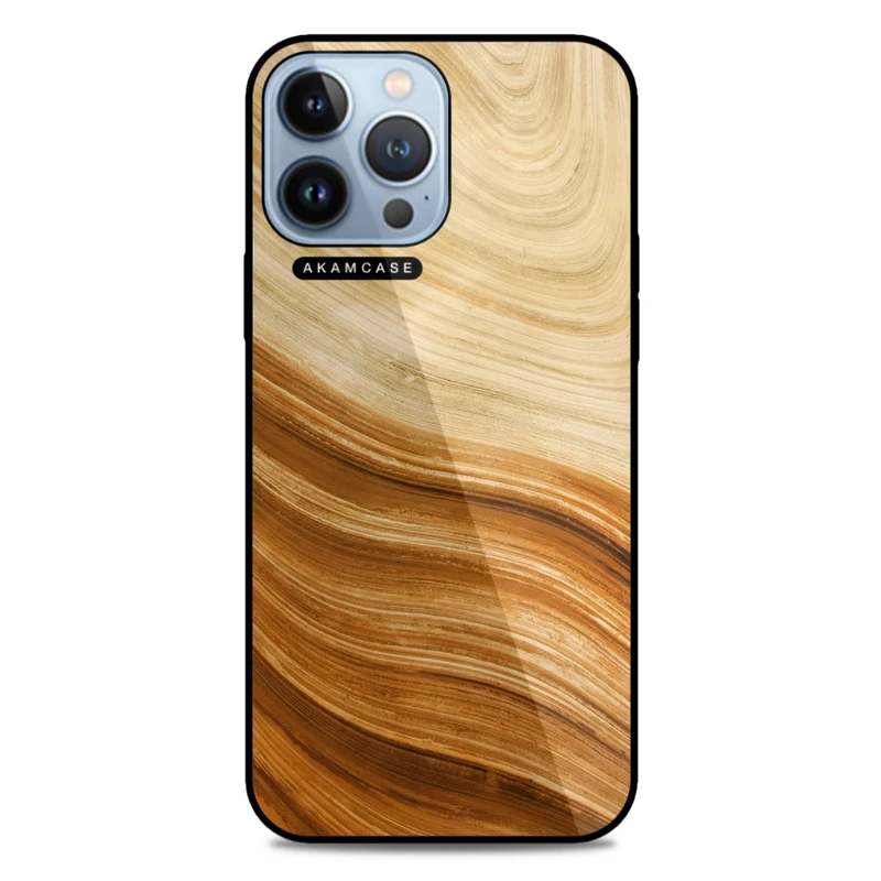 کاور آکام مدل AMC-WA13PROMAX-WOOD-27 مناسب برای گوشی موبایل اپل iPhone 13 Pro Max