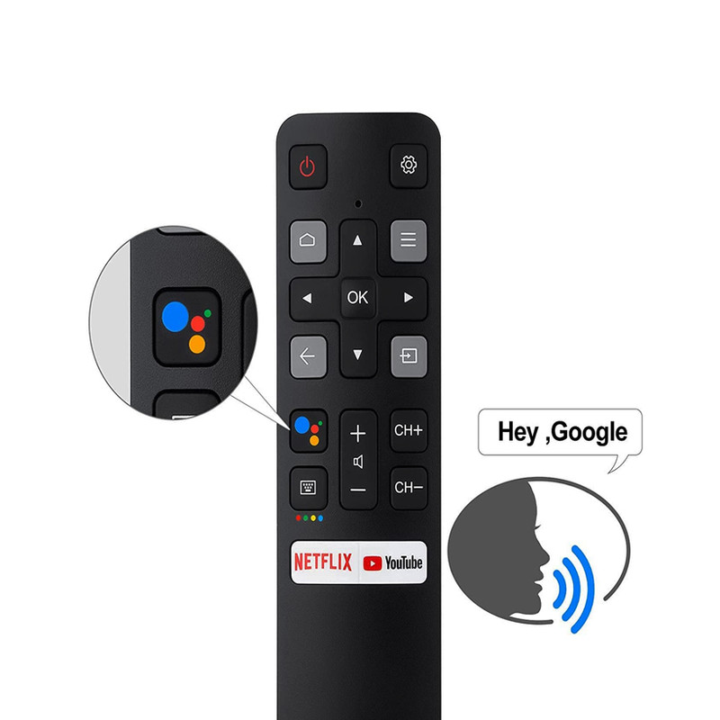 ریموت کنترل تلویزیون مدل R802V مناسب برای تی سی ال