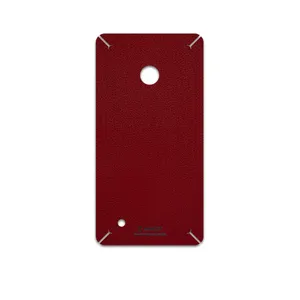 MAHOOT Red-Leather Cover Sticker for Nokia Lumia 530