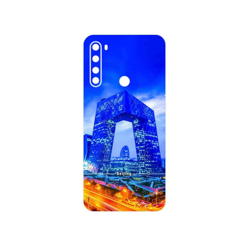 برچسب پوششی ماهوت مدل Beijing city مناسب برای گوشی موبایل شیائومی Redmi Note 8 2021